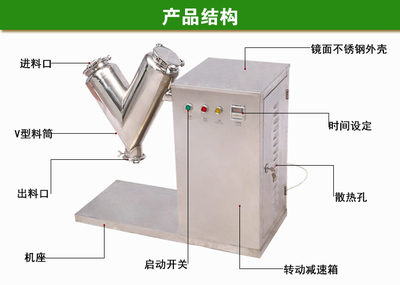 V-10 中藥顆粒混合機(jī)